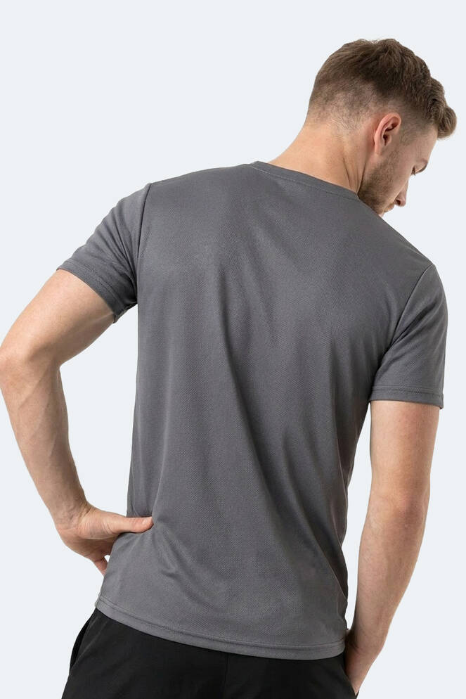 Slazenger HERRERA Erkek Koyu Gri Tişört