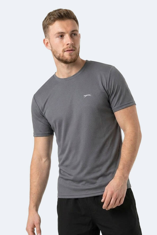 Slazenger HERRERA Erkek Koyu Gri Tişört