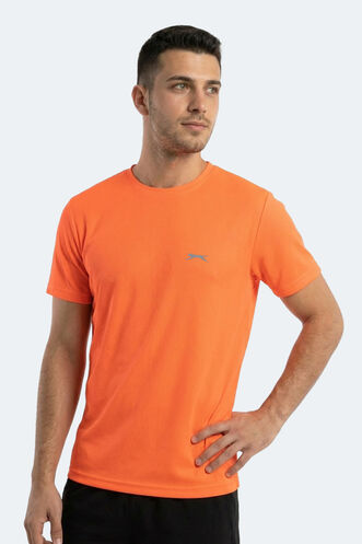 Slazenger - Slazenger HERRERA Erkek Neon Turuncu Tişört