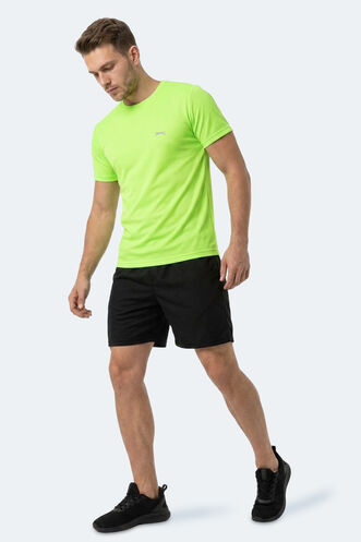 Slazenger HERRERA Erkek Neon Yeşil Tişört - Thumbnail