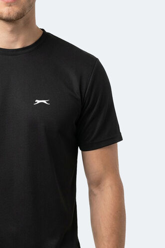 Slazenger HERRERA Erkek Siyah Tişört - Thumbnail