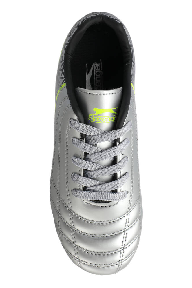Slazenger HINO KR Futbol Erkek Çocuk Krampon Ayakkabı Gri - Siyah