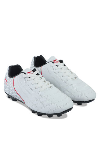 Slazenger HINO KR Football Boys' Cleats White - Black - Thumbnail
