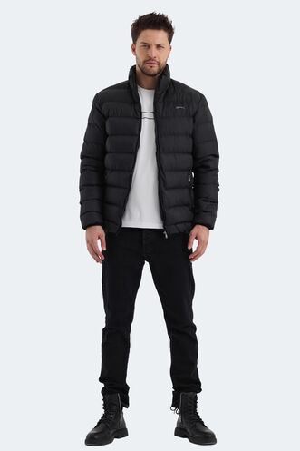 Slazenger HONOR I Men's Jacket & Coat Black - Thumbnail