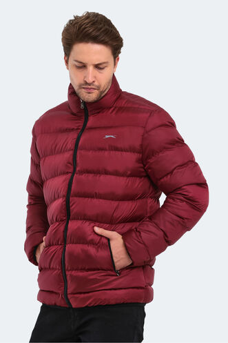 Slazenger HONOR I Men's Jacket & Coat Burgundy - Thumbnail