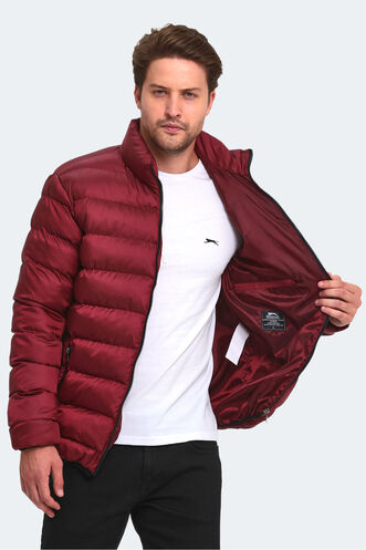Slazenger HONOR I Men's Jacket & Coat Burgundy - Thumbnail