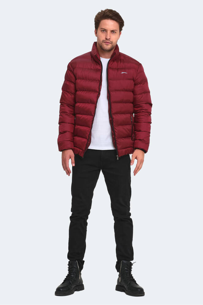 Slazenger HONOR I Men's Jacket & Coat Burgundy