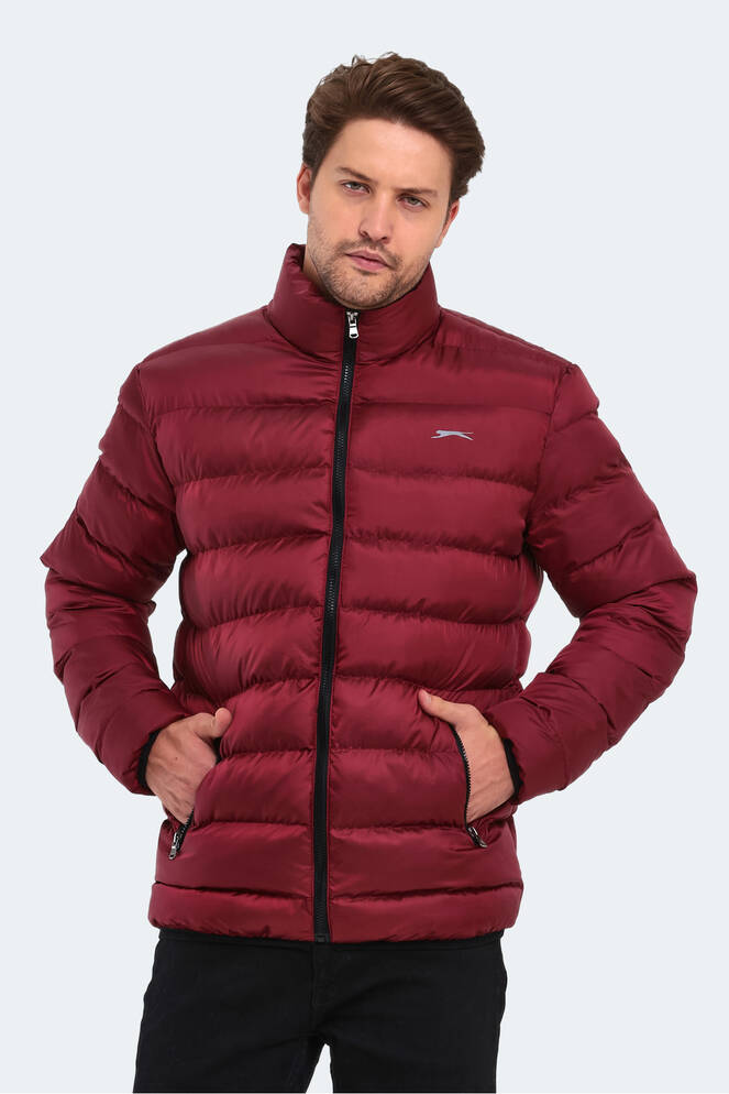 Slazenger HONOR I Men's Jacket & Coat Burgundy