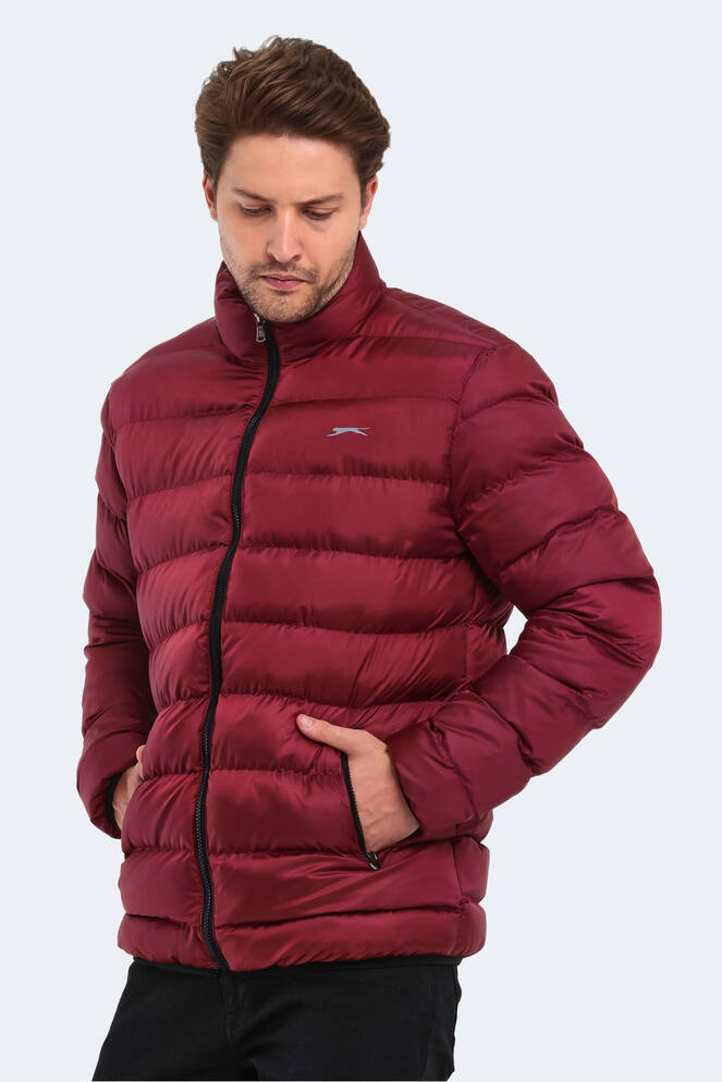 Slazenger HONOR I Men's Jacket & Coat Burgundy