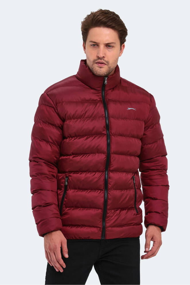 Slazenger HONOR I Men's Jacket & Coat Burgundy