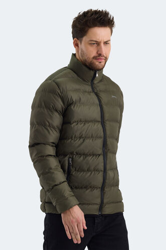 Slazenger HONOR I Men's Jacket & Coat Khaki - Thumbnail