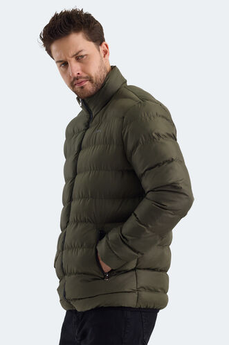 Slazenger HONOR I Men's Jacket & Coat Khaki - Thumbnail