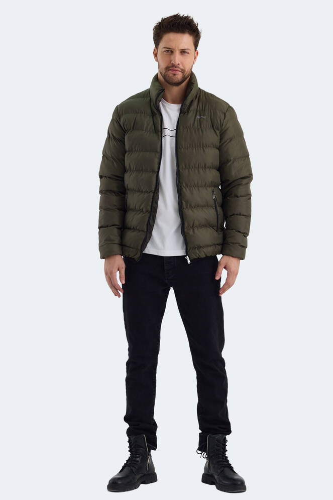 Slazenger HONOR I Men's Jacket & Coat Khaki