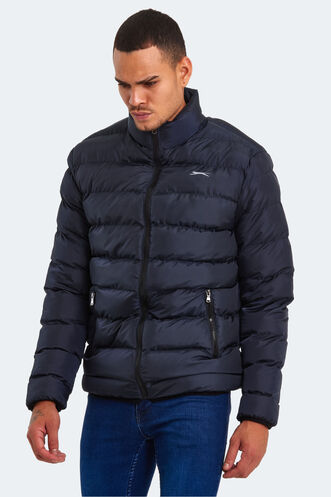 Slazenger HONOR I Men's Jacket & Coat Navy - Thumbnail