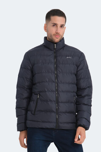 Slazenger HONOR I Men's Jacket & Coat Navy - Thumbnail