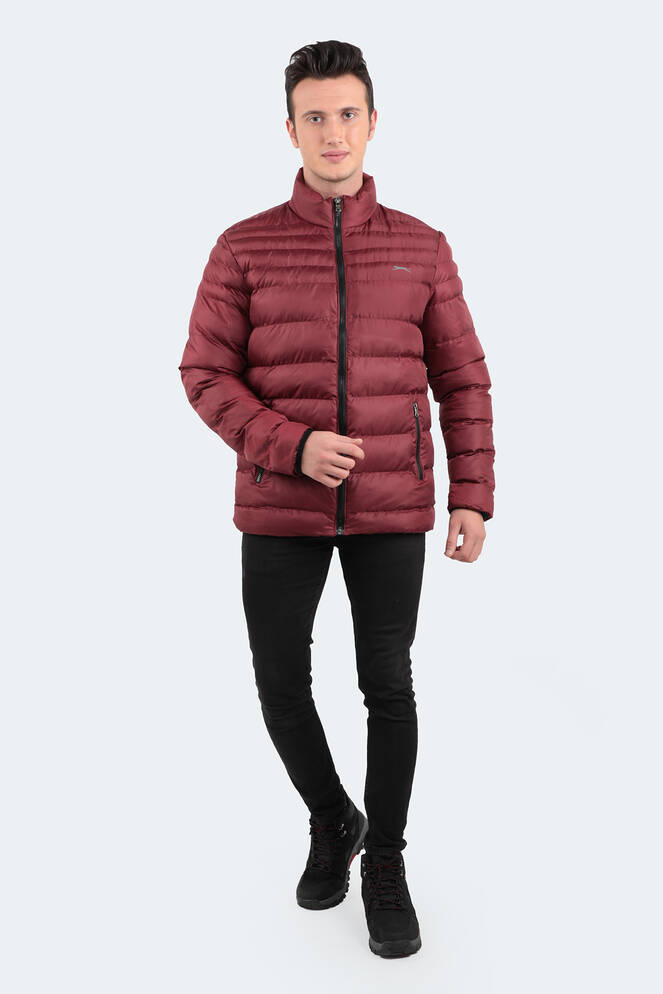Slazenger HORIZON I Erkek Mont & Kaban Bordo