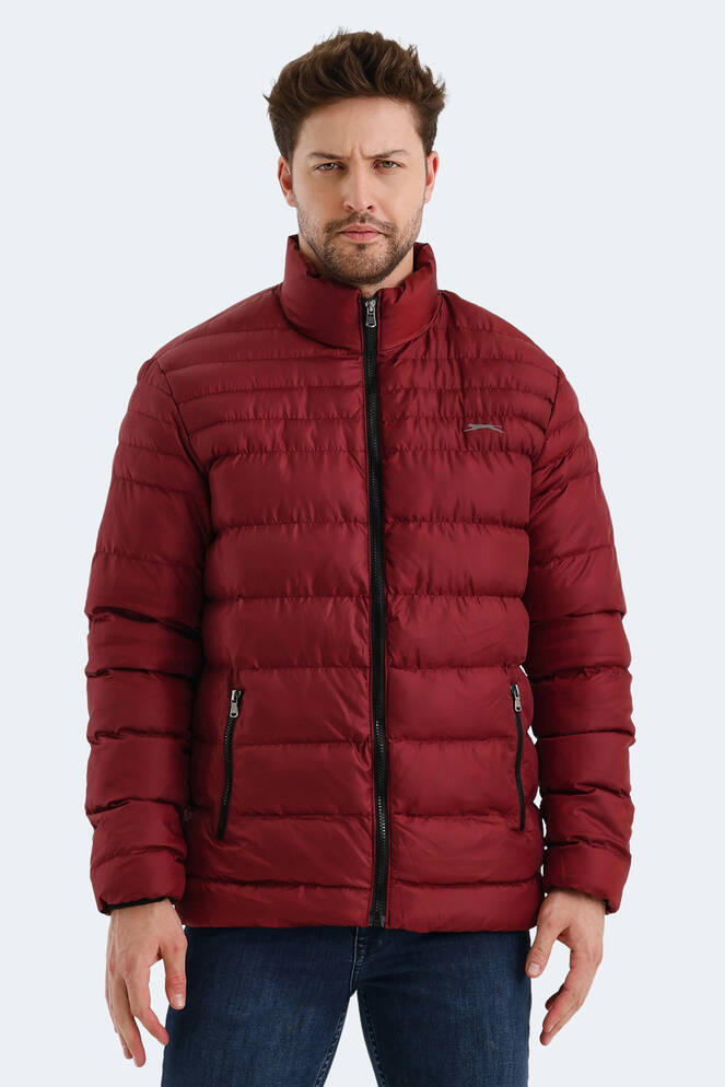 Slazenger HORIZON I Erkek Mont & Kaban Bordo