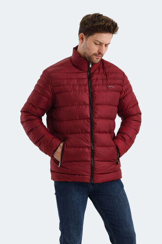 Slazenger HORIZON I Men's Jacket & Coat Burgundy - Thumbnail