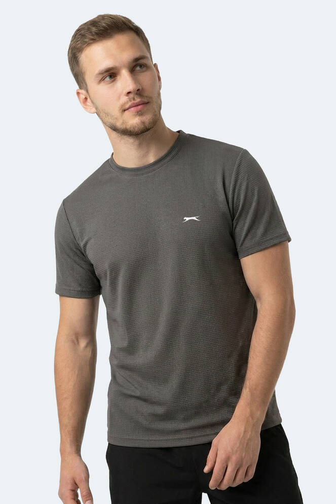 Slazenger HUGGER Erkek Antrasit Tişört
