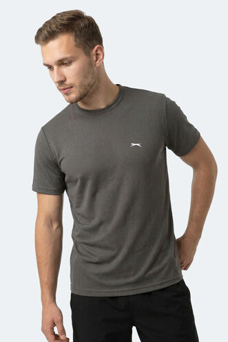 Slazenger HUGGER Erkek Antrasit Tişört - Thumbnail