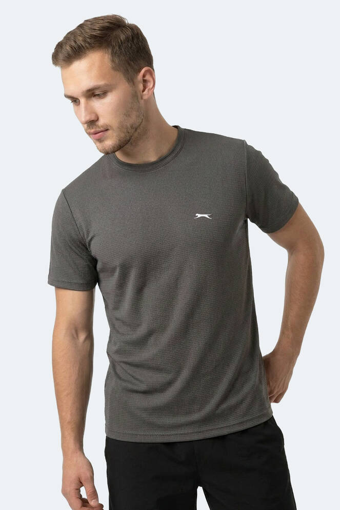 Slazenger HUGGER Erkek Antrasit Tişört