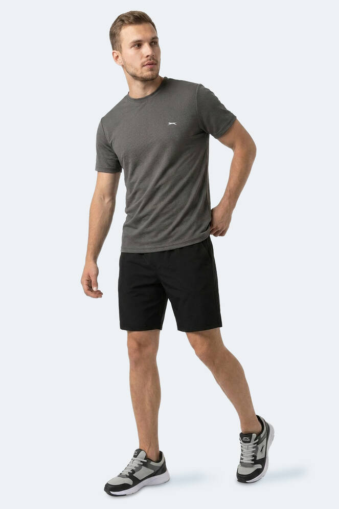 Slazenger HUGGER Erkek Antrasit Tişört