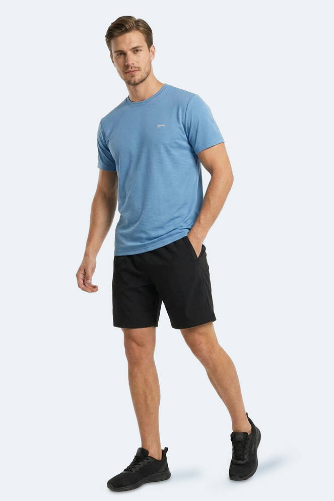 Slazenger HUGGER Erkek Mavi Tişört
