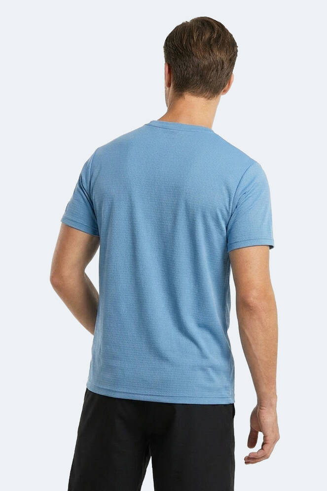 Slazenger HUGGER Erkek Mavi Tişört
