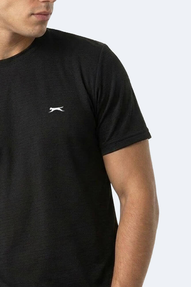 Slazenger HUGGER Erkek Siyah Tişört