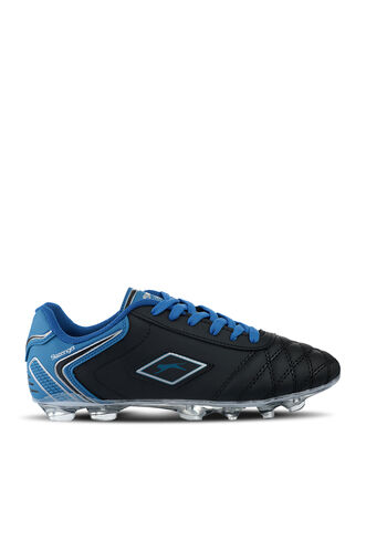 Slazenger - Slazenger HUGO KR Boys' Football Cleats Shoes Black - Blue
