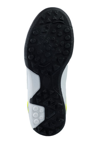 Slazenger HUGO HS Football Boys Indoor Soccer Shoes White - Yellow - Thumbnail