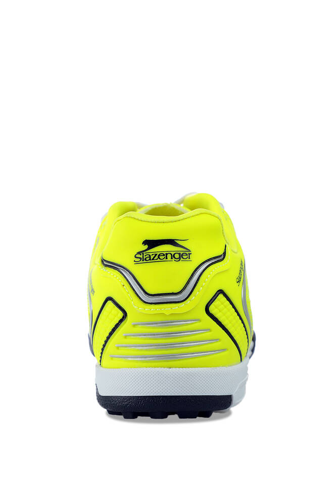 Slazenger HUGO HS Futbol Erkek Çocuk Halı Saha Ayakkabı Beyaz - Sarı