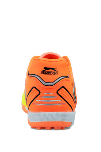 Slazenger HUGO HS Football Boys Indoor Soccer Shoes Yellow - Red - Thumbnail