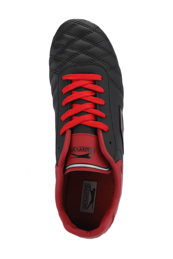 Slazenger HUGO KR Erkek Futbol Ayakkabıları Siyah - Kırmızı