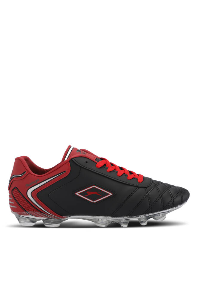 Slazenger HUGO KR Erkek Siyah / Kırmızı Futbol Ayakkabısı