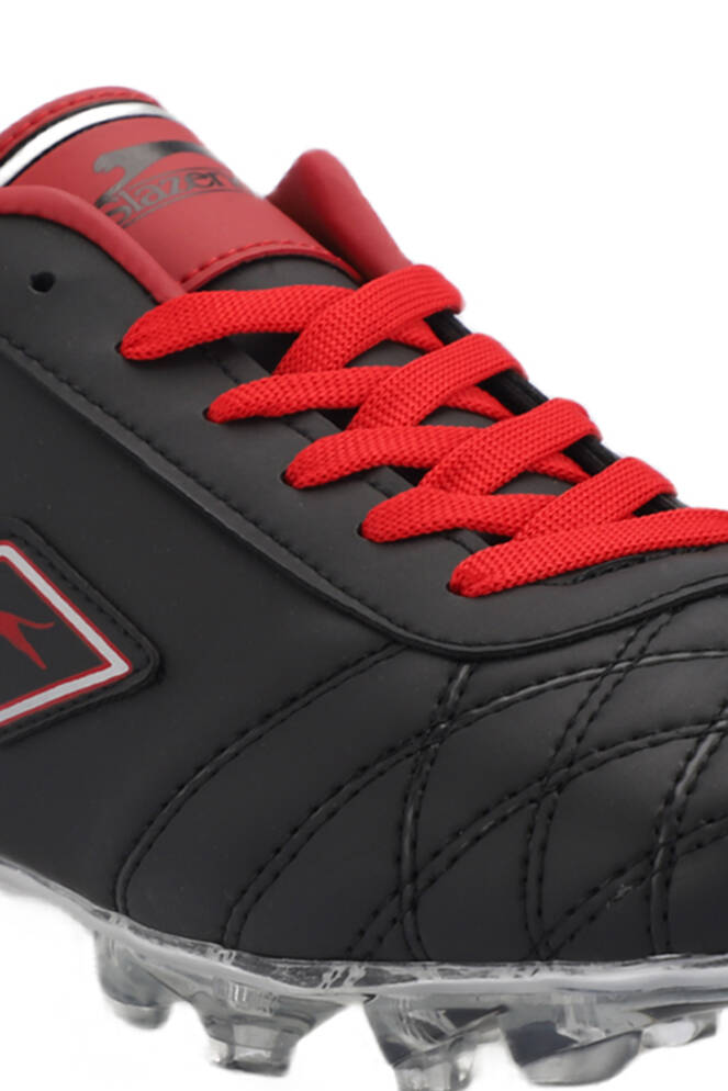 Slazenger HUGO KR Erkek Siyah / Kırmızı Futbol Ayakkabısı
