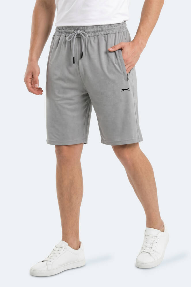 Slazenger HYPERACTIVE Erkek Gümüş Şort