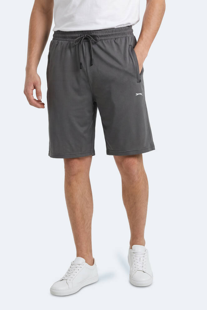 Slazenger HYPERACTIVE Erkek Koyu Gri Şort