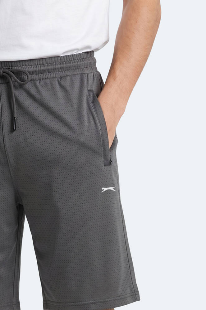 Slazenger HYPERACTIVE Erkek Koyu Gri Şort