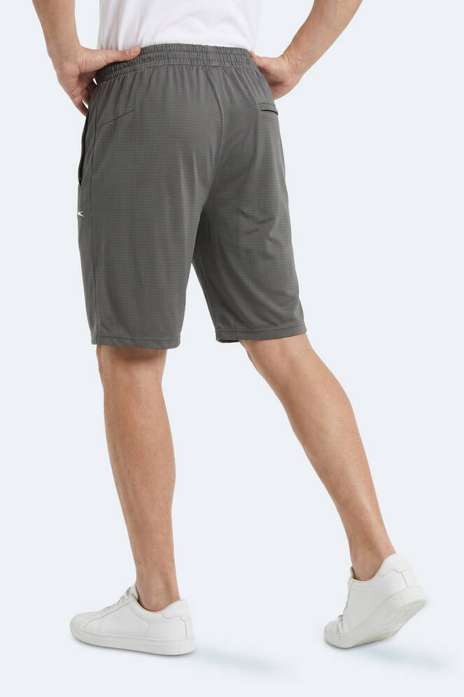 Slazenger HYPERACTIVE Erkek Koyu Gri Şort