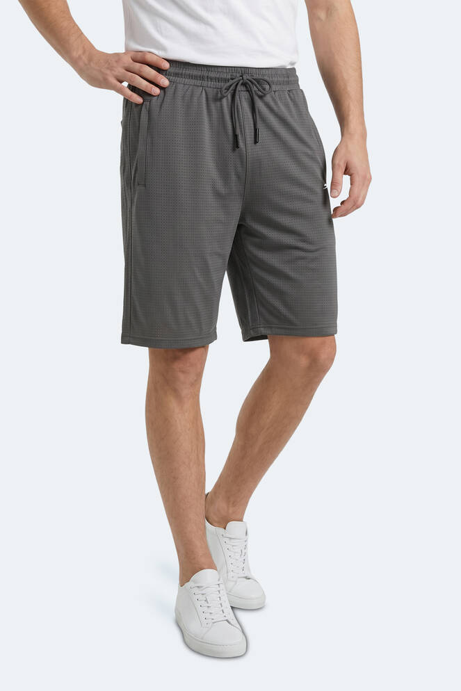Slazenger HYPERACTIVE Erkek Koyu Gri Şort