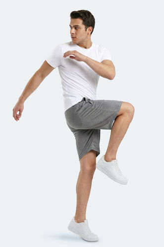 Slazenger HYPERACTIVE Erkek Koyu Gri Şort - Thumbnail