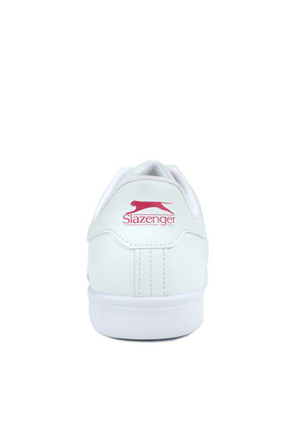 Slazenger IBTIHAJ Sneaker Kadın Ayakkabı Beyaz - Fuşya - Thumbnail