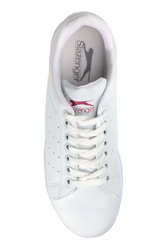 Slazenger IBTIHAJ Sneaker Kadın Ayakkabı Beyaz - Fuşya - Thumbnail