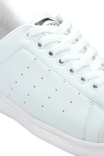 Slazenger IBTIHAJ Sneaker Kadın Ayakkabı Beyaz - Siyah - Thumbnail