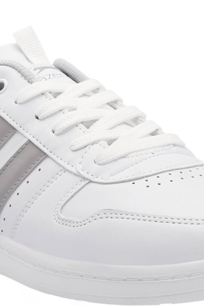 Slazenger IDENTY Erkek Sneaker Ayakkabıları Beyaz - Gri