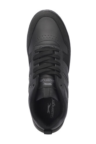 Slazenger IDENTY Erkek Sneaker Ayakkabıları Siyah - Siyah - Thumbnail