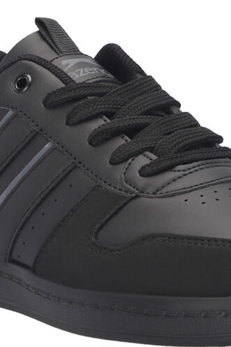 Slazenger IDENTY Erkek Sneaker Ayakkabıları Siyah - Siyah - Thumbnail