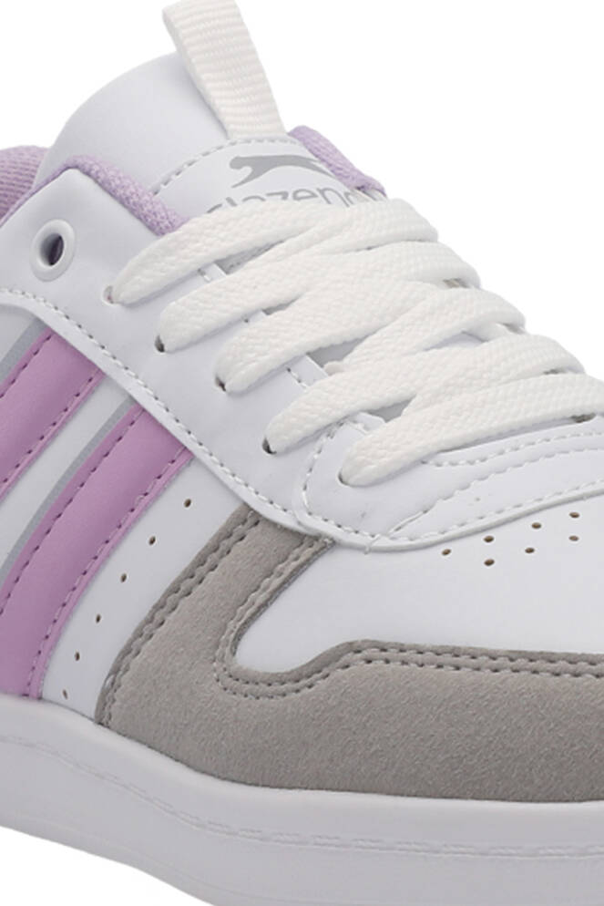Slazenger IDENTY Kadın Sneaker Ayakkabıları Beyaz - Lila