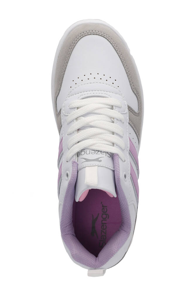 Slazenger IDENTY Kadın Sneaker Ayakkabıları Beyaz - Lila